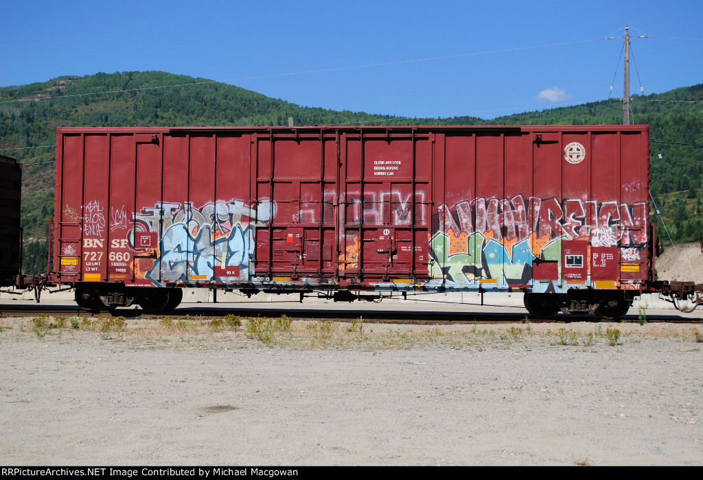BNSF 727660 side A